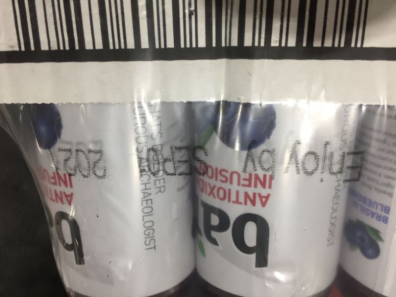 Photo 4 of Bai Flavored Water, Brasilia Blueberry, Antioxidant Infused Drinks, 18 Fluid Ounce Bottles, 12 Count
Best By Sep 01/21