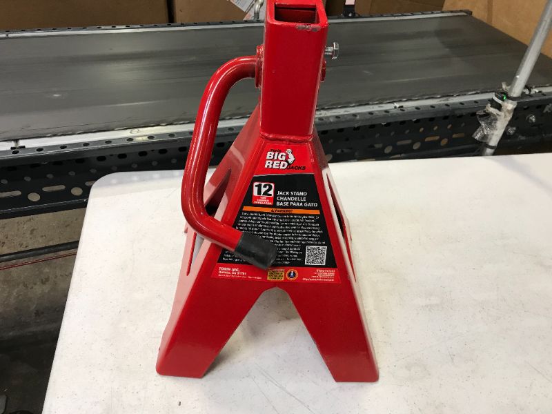 Photo 4 of Torin T41202 Big Red 12 Ton Jack Stands