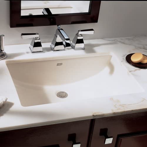 Photo 1 of American Standard 618000.020 Studio Ceramic undermount Rectangular Bathroom sink White 