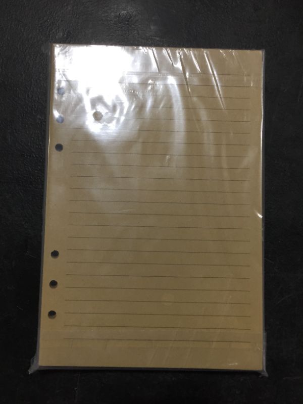 Photo 2 of A5 Planner Inserts line paper for Filofax 2 pack