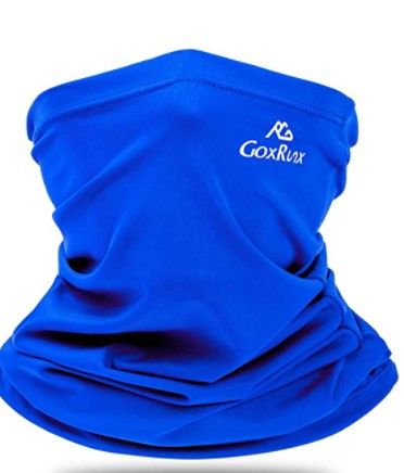 Photo 1 of Neck Gaiter Summer Sun Protection Face Cover Mask Cooling Neck Scarf Anti Dust Windproof Bandana for Hiking Cycling Fishing