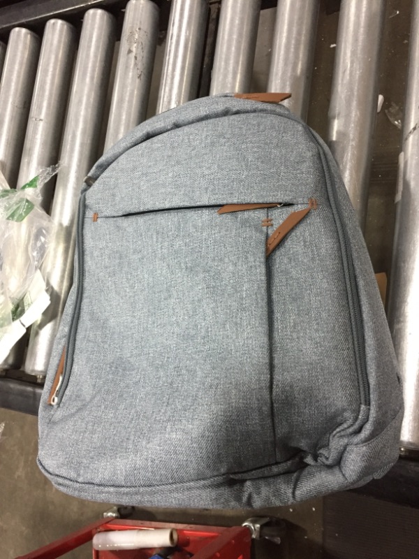 Photo 1 of Changing Backpack - Greyson (chacoal Melange/Saddle Leather)
