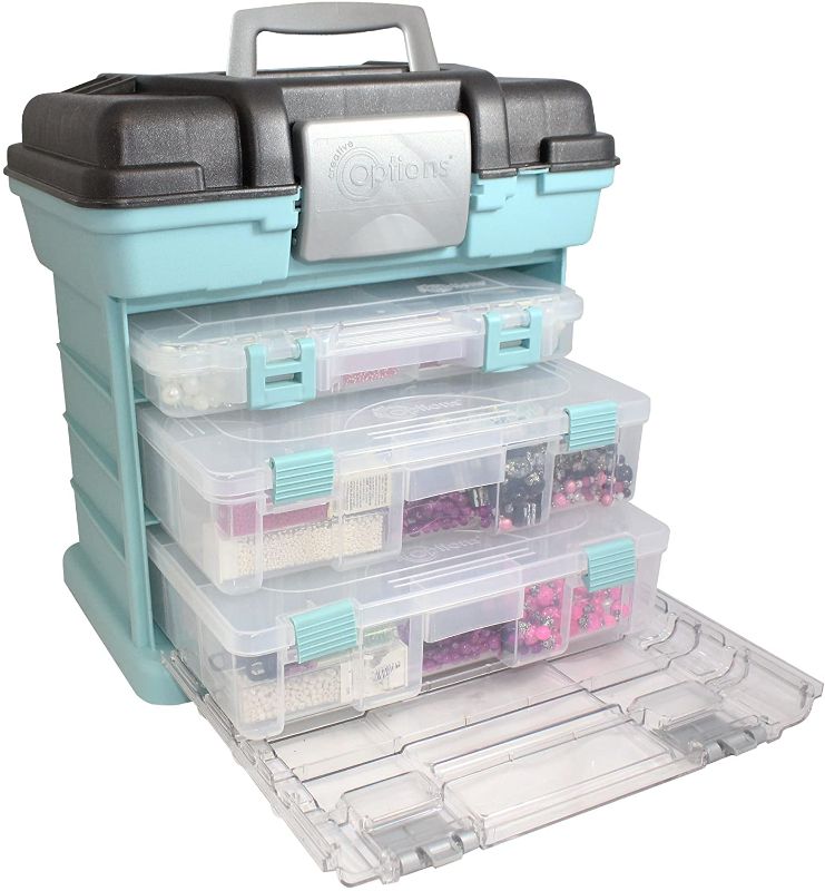 Photo 1 of Creative Options 1363-83 Grab N' Go Rack System, Soft Blue,Medium
