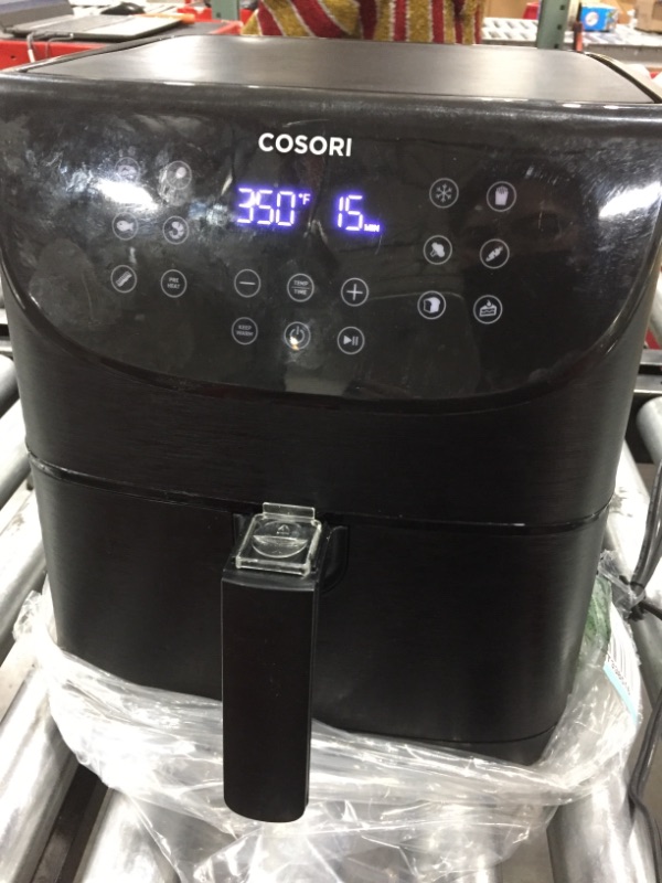 Photo 3 of COSORI Air Fryer (100 Recipes Book) 1500W Electric Hot Oven Oilless Cooker, 11 Presets Preheat & Shake Reminder, LED Touch Screen, Nonstick Basket, 3.7 QT, black
