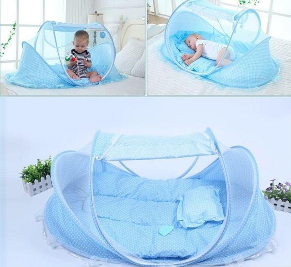 Photo 1 of PORTABLE BABY TENT WITH MOSQUITO NET (Not exact like stock photo