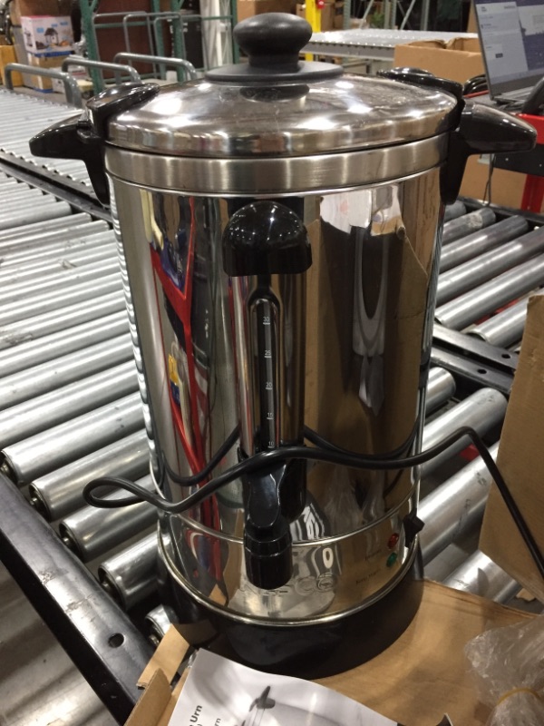Photo 2 of Nesco Professional Coffee Urn, 30 Cups, Stainless Steel
