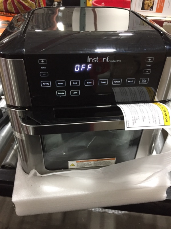 Photo 2 of Instant Vortex Pro 10 qt 9-in-1 Air Fryer Toaster Oven