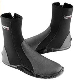 Photo 1 of Cressi Tall Neoprene Boots for Snorkeling, Scuba Diving, Canyoning, available in Neoprene 5 & 7 mm - Isla: designed in Italy size 6