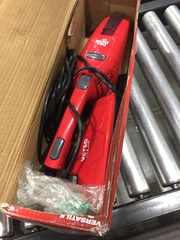 Photo 2 of Dirt Devil Versa Clean Bagless Stick Vacuum Cleaner and Hand Vac, 16feet Power Cord, SD20010, Red
