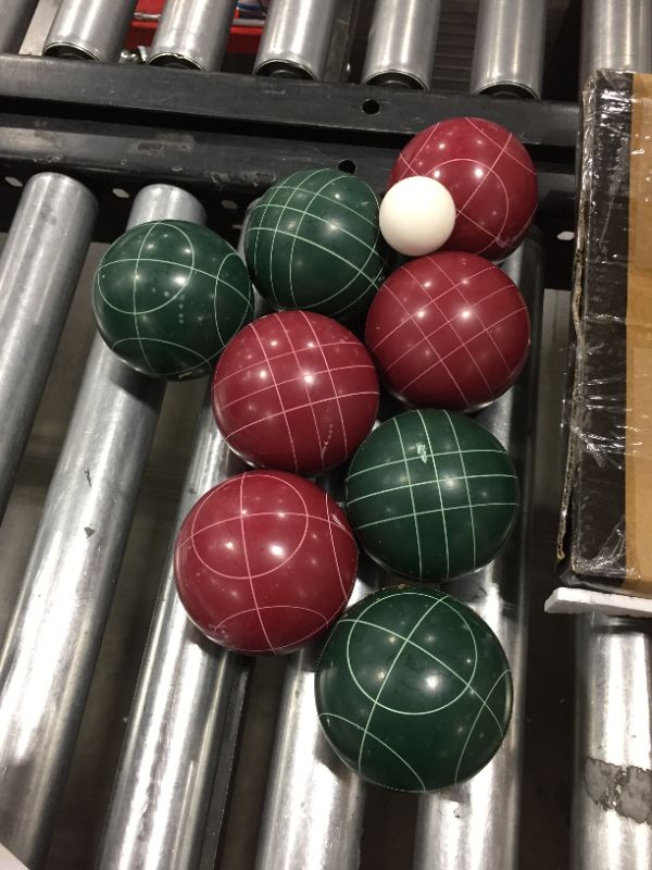 Photo 2 of Baden Champions Bocce Ball Set – Official Size 107mm & Official Weight 920g with Carry Case and Measuring Tape
