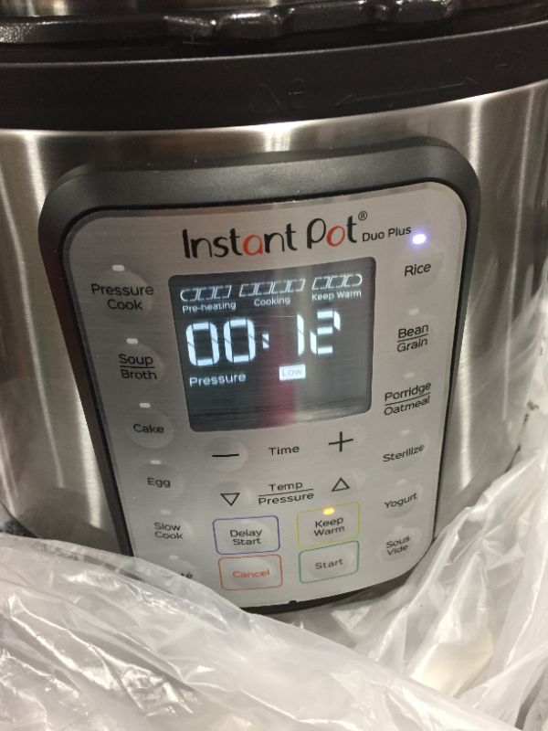 Photo 2 of Instant Pot Duo Plus 6 qt 9-in-1 Slow Cooker/Pressure Cooker