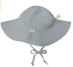 Photo 1 of i play. by green sprouts Baby Girls' Brim Hat | All-Day UPF 50+ Sun Protection for Head, Neck, & Eyes SOZE 0-6 MONTHS 
