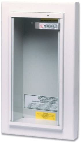 Photo 1 of Kidde Fire Extinguisher Wall Cabinet, White
