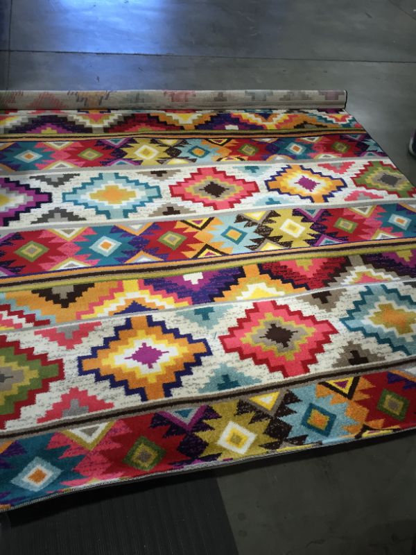 Photo 1 of CARNIVAL MULTI COLOR RUG 8'X10'