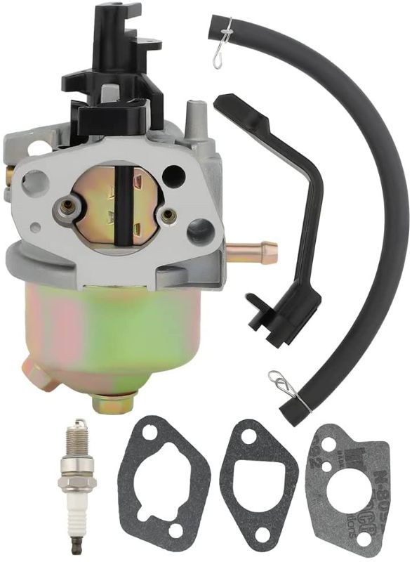 Photo 1 of Anzac Carburetor for DuroMax PowerMax Gasoline Generator XP3500 XP4400 XP4400E XP4400E-CA MX4500 MX4500E 196CC 200CC 6.5HP 7HP Generator Parts with Insulator Fuel Filter
