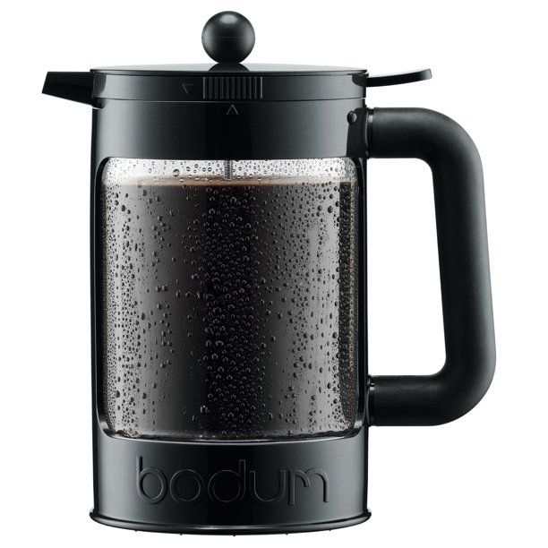 Photo 1 of Bodum Bean Cold Brew Press and Iced Coffee Maker, 51 Ounce, Black
