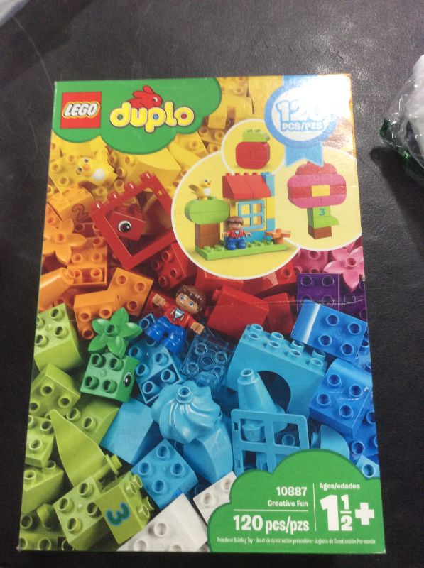 Photo 2 of LEGO DUPLO Classic Creative Fun 10887 Building Block Toy Kit, New 2020 (120 Pieces)
