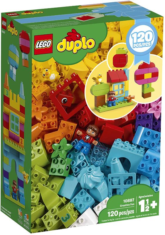 Photo 1 of LEGO DUPLO Classic Creative Fun 10887 Building Block Toy Kit, New 2020 (120 Pieces)
