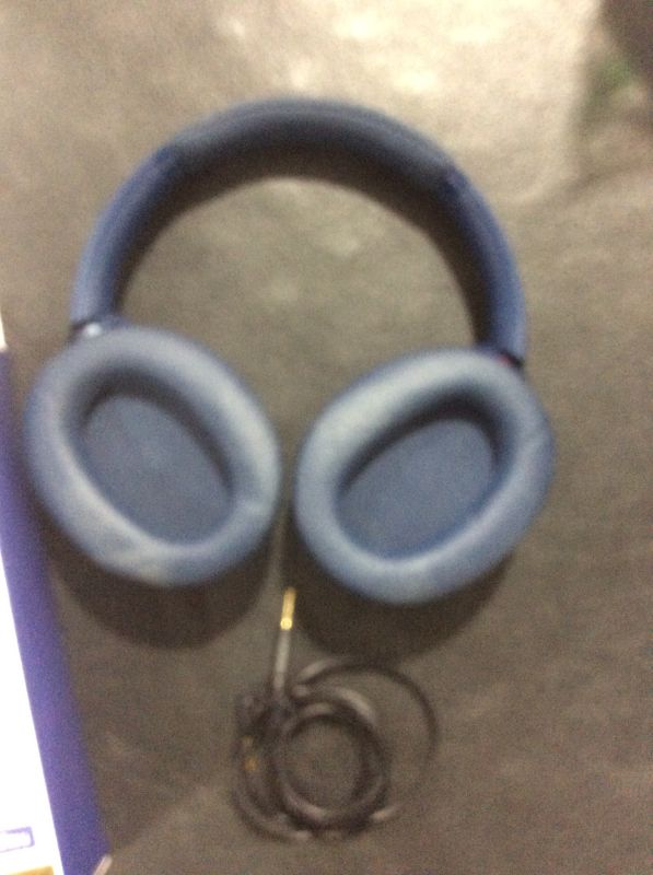 Photo 4 of Sony Noise Cancelling Headphones WHCH710N: Wireless Bluetooth Over the Ear Headset with Mic for Phone-Call, Blue (Amazon Exclusive)
