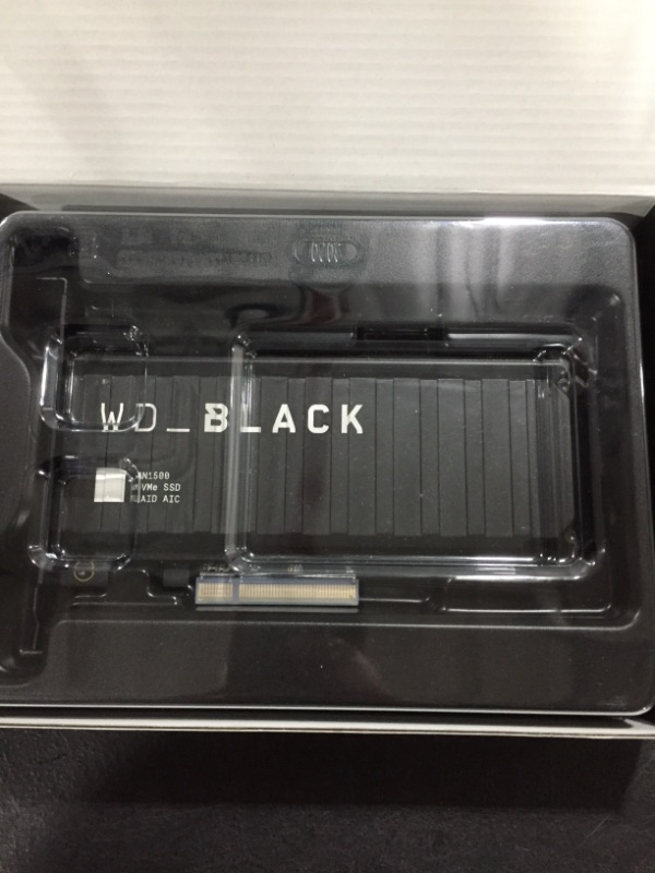 Photo 2 of WD_BLACK 1TB AN1500 NVMe Internal Gaming Solid State Drive SSD Add-In-Card - Gen3 PCIe, Up to 6500 MB/s - WDS100T1X0L
