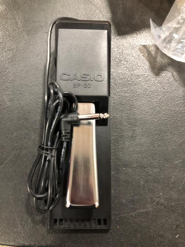 Photo 2 of Casio SP-20 Upgraded Piano-Style Sustain Pedal
