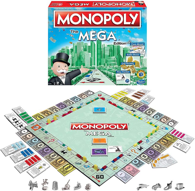 Photo 1 of Winning Moves Games Monopoly The Mega Edition
