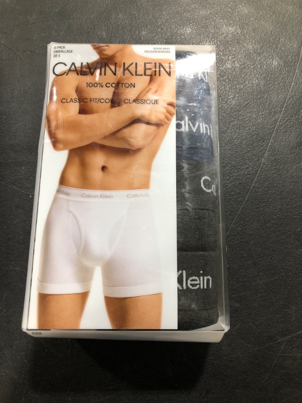 Photo 1 of Calvin Klein Men's Cotton Classics 5-Pack Boxer Brief- medium
