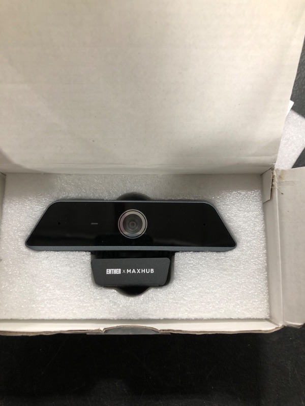 Photo 2 of Enther & MAXHUB 4K Webcam with Microphone, HD Webcam with AutoFocus Auto Light Correction?Plug and Play USB Webcam for Live Streaming/Gaming/Online Learning/Video Conferencing/Zoom/Skype
