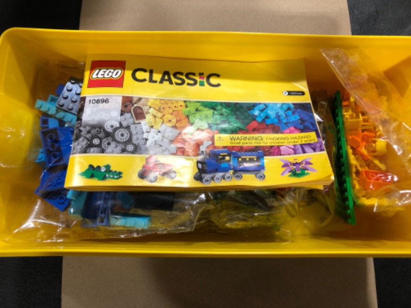 Photo 3 of LEGO Classic Medium Creative Brick Box 10696 Building Toys for Creative Play; Kids Creative Kit (484 Pieces)
