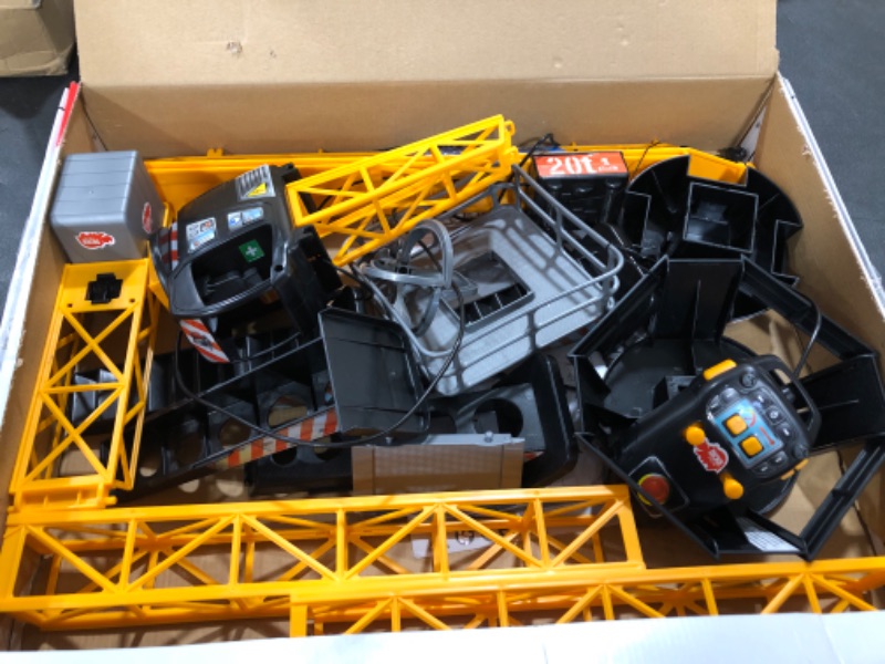 Photo 2 of DICKIE TOYS Mighty Construction Crane with Remote Control, Trolley, for Ages 3 and up
