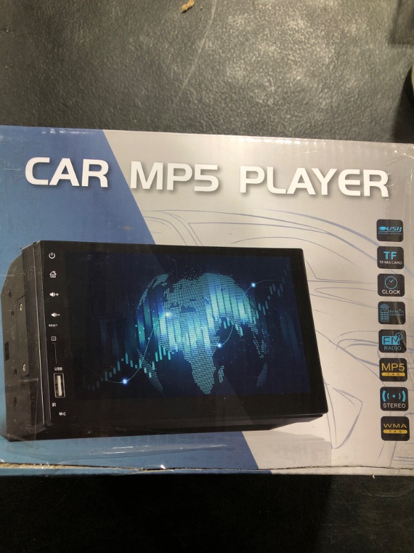 Photo 1 of 7 Inch car fm stereo radio mp5 player, touch screen, BT audio, usb/tf/aux