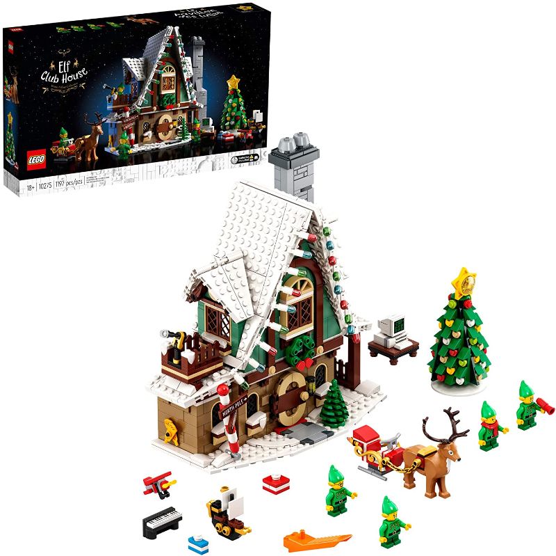 Photo 1 of LEGO Elf Club House (10275) Building Kit (1,197 Pieces)
