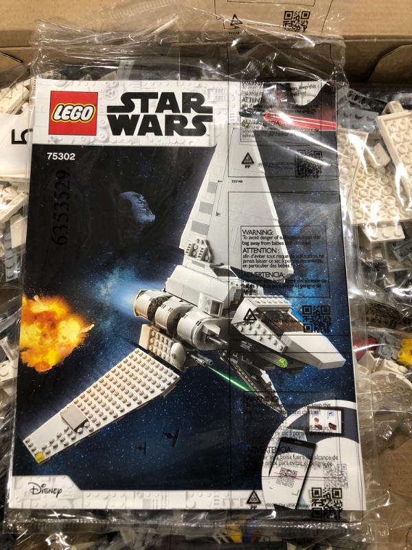 Photo 3 of LEGO Star Wars Imperial Shuttle 75302 Building Kit; Awesome Building Toy for Kids Featuring Luke Skywalker and Darth Vader (660 Pieces)
