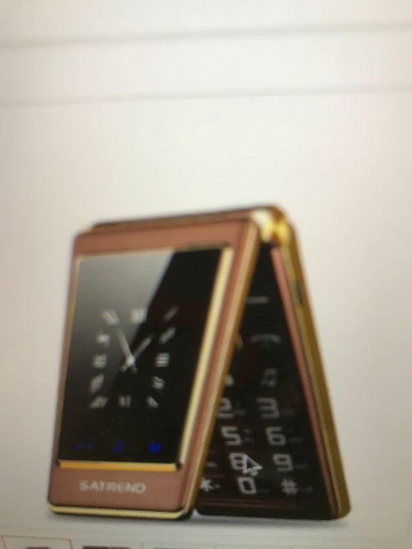 Photo 1 of Flip Touch Screen Dual Screen Phone A15 Dual Sim Cheap Senior Mobile Cell Phone Elder Clamshell
