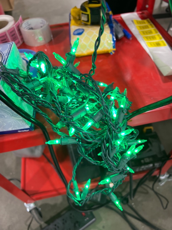 Photo 2 of 100-light Green Mini Led Light Set
