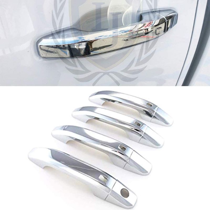 Photo 1 of Chrome Door Handle Cover Cap Catch Trim Overlay for Unknown Make and Model