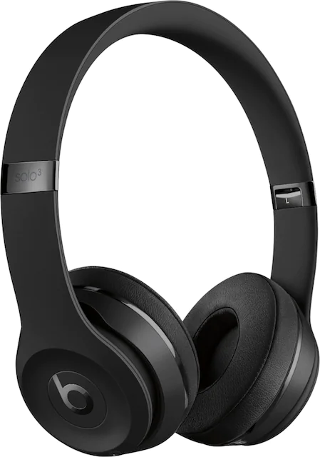 Photo 1 of Beats by Dr. Dre - Solo³ The Beats Icon Collection Wireless On-Ear Headphones - Matte Black, SEALED
