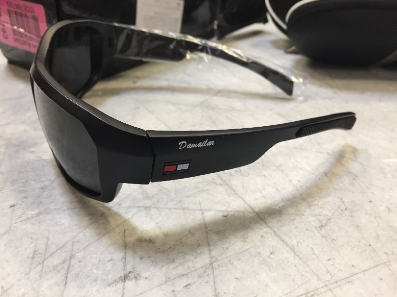 Photo 1 of Damailar Polarized Sports Sunglasses TR90 Unbreakable Lightweight Frame Glasses for Men Women