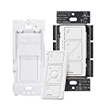 Photo 1 of Lutron Caseta Wireless Smart Dimmer Switch and Remote Kit, P-PKG1WB-WH White
