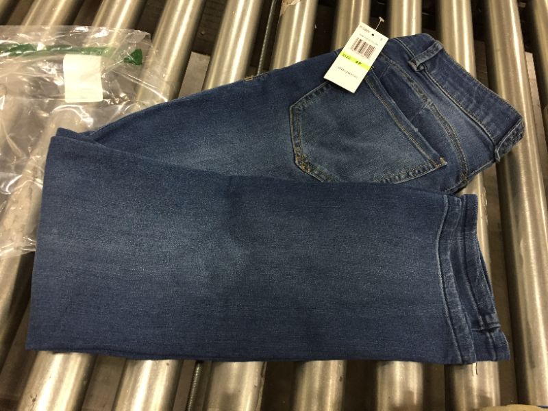 Photo 1 of DEMOCRACY BRAND WOMENS STRETCH BLUE JEANS, SIZE 4P