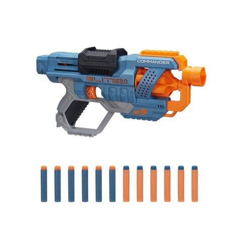 Photo 1 of NERF Elite 2.0 Commander RD-6 Blaster

