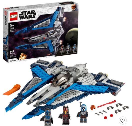 Photo 1 of LEGO Star Wars Mandalorian Starfighter 75316 Building Kit

