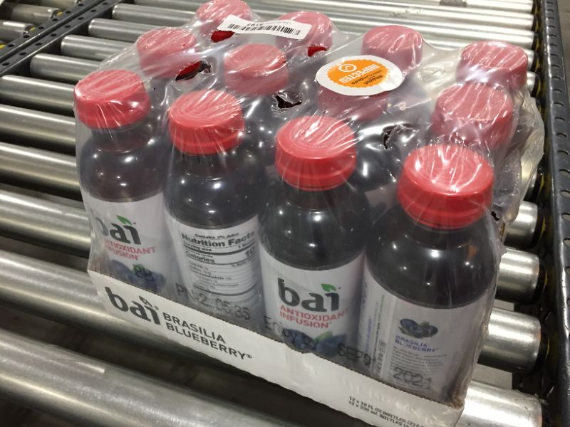 Photo 2 of Bai5 Antioxidant Infusions, Brasilia Blueberry, 18 Fluid Ounce, BEST BY 01 SEPT 2021