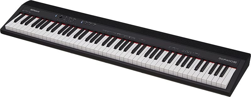 Photo 1 of Roland GO:PIANO 88-Key Full Size Portable Digital Piano Keyboard with Onboard Bluetooth Speakers (GO-88P)
