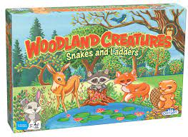 Photo 1 of Woodland Creatures Snakes and Ladders Game
