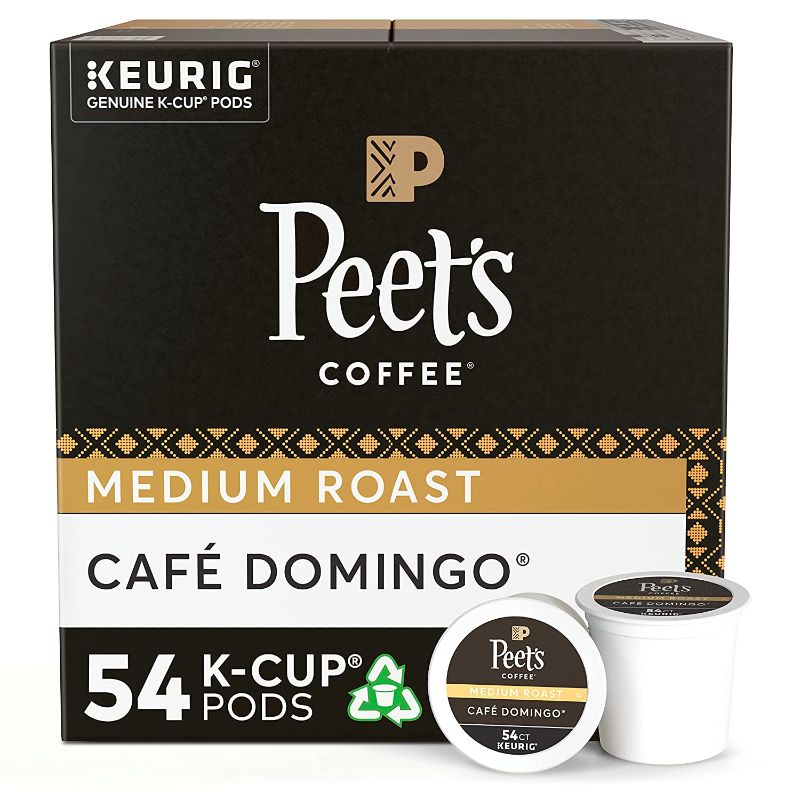 Photo 1 of Peet's Coffee® Café Domingo® Medium Roast K-Cup® Pods Coffee 54 ct Box