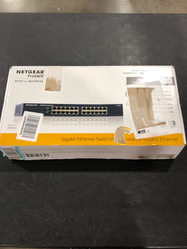 Photo 4 of NETGEAR 16-Port Gigabit Ethernet Unmanaged Switch (JGS516) - Desktop or Rackmount, and Limited Lifetime Protection
