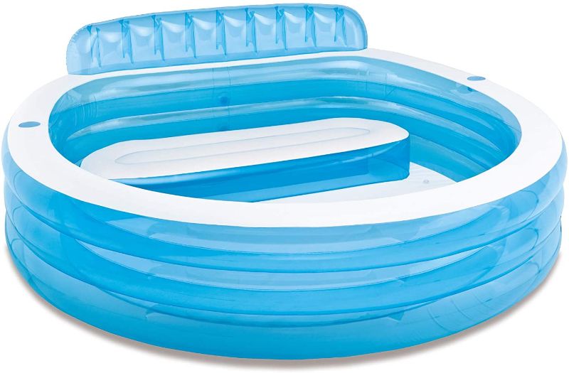 Photo 1 of Intex Swim Center™ Inflatable Family Lounge Pool, 90" X 86" X 31", for Ages 3+
