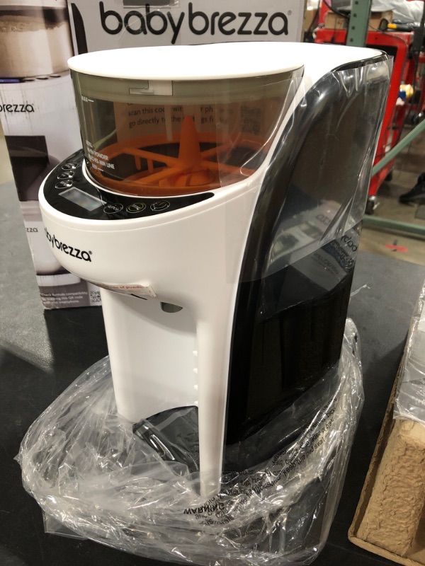 Photo 3 of New and Improved Baby Brezza Formula Pro Advanced Formula Dispenser Machine - Automatically Mix a Warm Formula Bottle Instantly - Easily Make Bottle with Automatic Powder Blending
