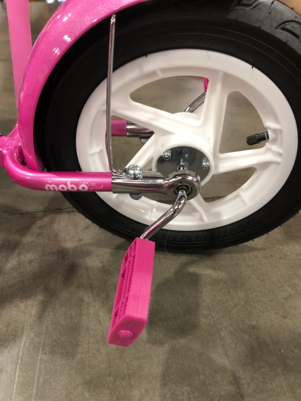 Photo 4 of Mobo Mity Sport Safe Tricycle. Toddler Big Wheel Ride On Trike. Pedal Car, PINK. PHOTO FOR REFERENCE. MISSING CONNECTING PIN. PRIOR USE.